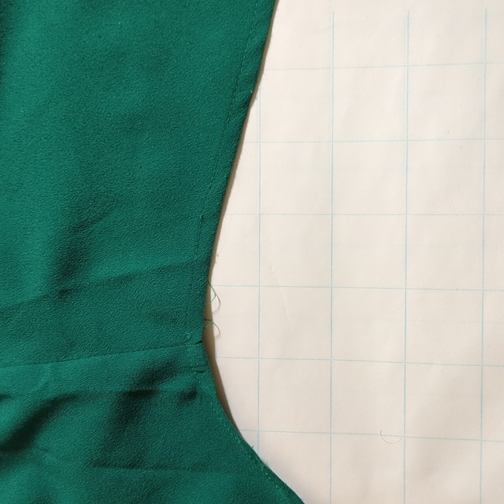 Green Apt 9 button down blouse - Picture 6 of 10